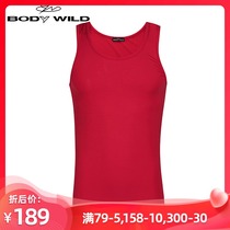 Baodi Wei de Modal mens base shirt home pajamas basic hurdler vest ZBN11JU1