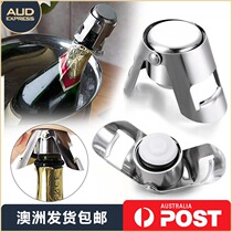 Stainless steel inverted grape champagne wine plug sealing door plug fresh home portable Australia shipping