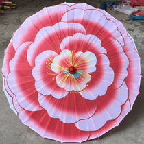 Flower Umbrella Model Walking Show Umbrella Qipao Show Silk Cloth Performance Props Jiangnan Ancient Wind Classical Dance Stage Performance With Umbrella