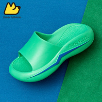 2022 new childrens slippers womens home slippers non-slip soft bottom bathing family of three family couple sandals mens summer