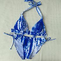 Clearance goods (no refund) dyed sexy bikini womens swimsuit suit B cup is larger 2346