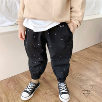 LANIKIKI SPRING AUTUMN NEW STARS PURE COTTON SHUTTLE LOOM Clothing Pants