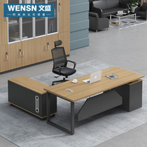 Manager desk Office furniture Simple modern boss desk Staff single desk and chair combination office desk Large desk