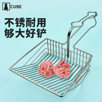 Large metal cat litter shovel knots do not leak sand do not leave pet supplies shovel cat sand shovel