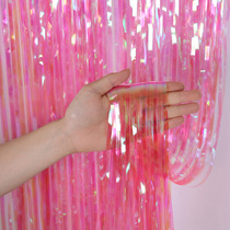 1*2 m holiday party decoration candy rain curtain photo background wall scene layout candy rain curtain