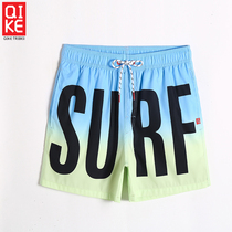 Beach pants mens quick-drying can be used for water size five-point shorts swimming pants summer water park loose lining anti-embarrassment