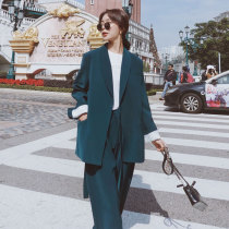 2021 Spring and Autumn New Small Suit Jacket Female Korean Loose English Style Casual Temperament Premium Suit