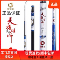 Bao Fei Dragon will be the black pit fishing rod hand Rod Japan 19-tone ultra-light super-hard 5 4 m fishing rod fishing gear