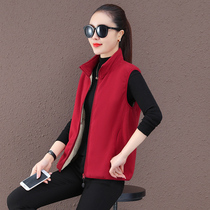 Down cotton waistcoat for women 2022 autumn winter new fashion 100 lap gush thickened with short-style jacket minus-age vests