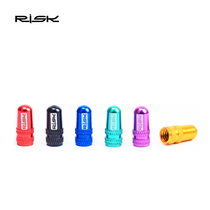 RISK road car tire valve cap cover tire valve cap aluminum alloy bicycle method nozzle valve cap