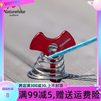 Naturehike floor spring nail outdoor tent fixed ground nail windproof nail aluminum alloy camping ground