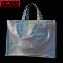 Plastic bags hand-held shopping bags waterproof high-k stalls clothes custom-made textile bags cloth bags no gift women