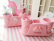 kt toothbrush holder Multi-function multi-purpose tooth holder Melodi couple Mouthwash cup brushing cup Toothbrush storage rack