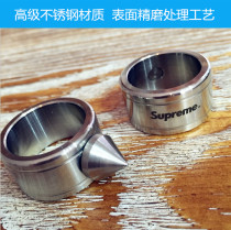 Iron Lotus Ring Tiger Army Tooth Tiger Finger anti-body with knife iron fist fist iron fist set metal ring hand helmet fist buckle pure steel