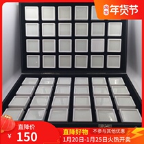 Nude box gem box ring box 4*4 color treasure plate storage box Diamond box jewelry diamond display box