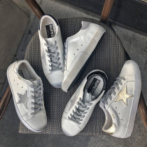 Korean star little dirty shoes womens classic leather old flat white shoes womens 2020 new all-match board shoes