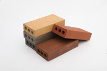 Brick Parking lot Lawn road tile Pedestrian brick Water absorption outdoor floor tile Outdoor floor tile Square brick permeable clay