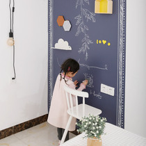 Magwall wood grain rims magnetic graffiti wall sticking home teaching children magnet walls Magnetic chalk chalkboards