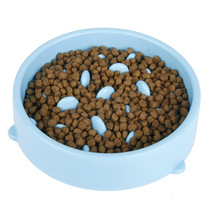 Greedy eating dog special dog bowl dog basin Slow Food Bowl anti-choking dog bowl pet slow food bowl