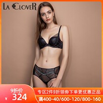 LACLOVER Langkavin Light Wings Series Lace Splice Mid-waist Boxer Pants LC23LB1