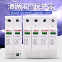 Delixi Surge Protector Lightning Leakage Protector Household DZ47Y-40 Switch Lightning Breaker 220V