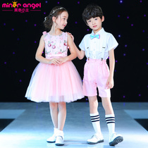 Childrens Day performance costume girl princess Tuffy skirt strap pants new chorus dress kindergarten performance clothes