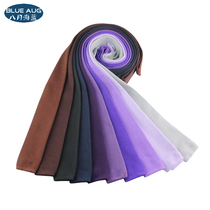 Personality simple wool knit Brown purple brown brown flat head tie 6cm mens professional wedding box