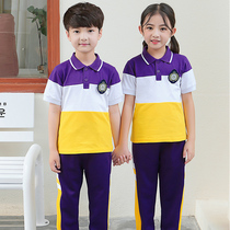 Kindergarten garden clothes spring and autumn clothes new suits British style high school students school uniforms childrens class clothes sportswear season