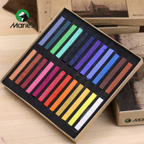 Marley color chalk 48 colors 36 color 24 color color chalk paint paint Toner hand painting professional painting set beginner chalk stick brush blackboard newspaper art supplies tools