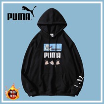Biao Ma cotton 2021 autumn and winter New thin sports men and women couples running Tide brand loose leisure fashion