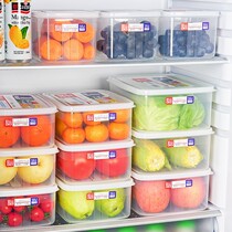 Fruit box out carrying Japanese refrigerator storage sealed box small portable fruit and vegetable fresh storage