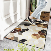 Floor mat household entrance door mat toilet bathroom non-slip mat living room kitchen carpet mat easy to clean