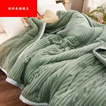 Fallennel gift blanket air conditioning blanket thickening lamb wool wool blanket