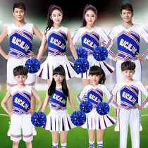 Primary and secondary school cheerleading costumes Childrens mens and womens cheerleading costumes Suit Group dance costumes Adults