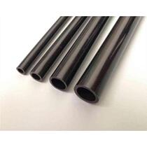 High toughness black hard plastic pipe inner diameter 3 5 7 8mm Hard wear-resistant impact-resistant engineering plastic straight pipe