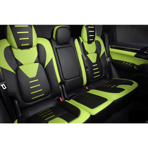 Hefei custom-made car bag leather seat interior roof refurbished modified fur ventilated custom door panel color change