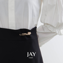 JAY Tulip waist artifact summer waist waist waistband change small artifact skirt tightening pin fixed adjustment waist buckle