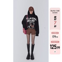 Aunt Barbie Aunt Retro Soft Glutinous Sweater Woman Spring Thickened Small Bear Retro Port Taste Chic Lazy Wind Knit Blouse
