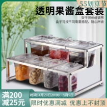 Acrylic Fraction Basin Rack Score Basin Fruit Jam Box Rack Milk Tea Shop Exclusive Plastic 1 6 Copies Box Shelf
