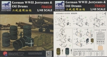 Weijun model FB4020 1 48 German WWII oil barrel tonic series