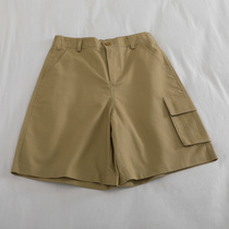 Factory womens wear shorts loose 2020 summer new straight tube broad leg pants thin waist and thin casual pants