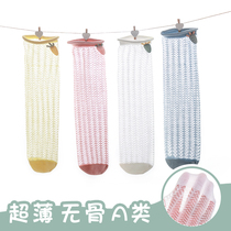 Baby Anti-mosquito Socks Breathable Newborn Pure Cotton Boneless Baby Socks Summer Ultra Slim all sizes Knee Long Barrel Socks