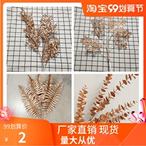 Wedding Golden simulation flower New rime plastic flower hotel wedding hall hanging decoration flower arrangement