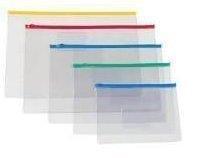 A4 pull side bag A4 transparent pull side bag A4 zipper bag (medium thick) suitable for student office