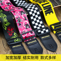 Folk Guitar strap Acoustic guitar strap Electric guitar Ukulele shoulder strap Personality Classic messenger guitar strap