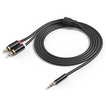 Jack 3 5mm to 2 RCA Audio Cable AUX Splitter 3 5mm Stereo Ma