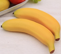 Simulation banana simulation fruit fake fruit prop model kindergarten toy store decoration fake banana decoration