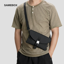 Cordura ballistic Nylon shoulder crossbody bag Mens bag trend waterproof FIDLOCK magnet suction buckle armpit backpack