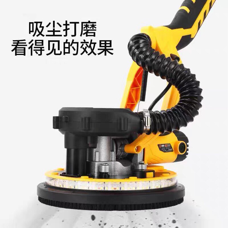 Shengyu's new 1-year multi-functional wall hand-held dust-free grinding machine batch soil sandpaper machine electric self-priming