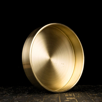 Tibetan Buddhism and religious supplies pure copper copper Manza pan repair mandaban Mandarin Mandarin Mandarin 10cm